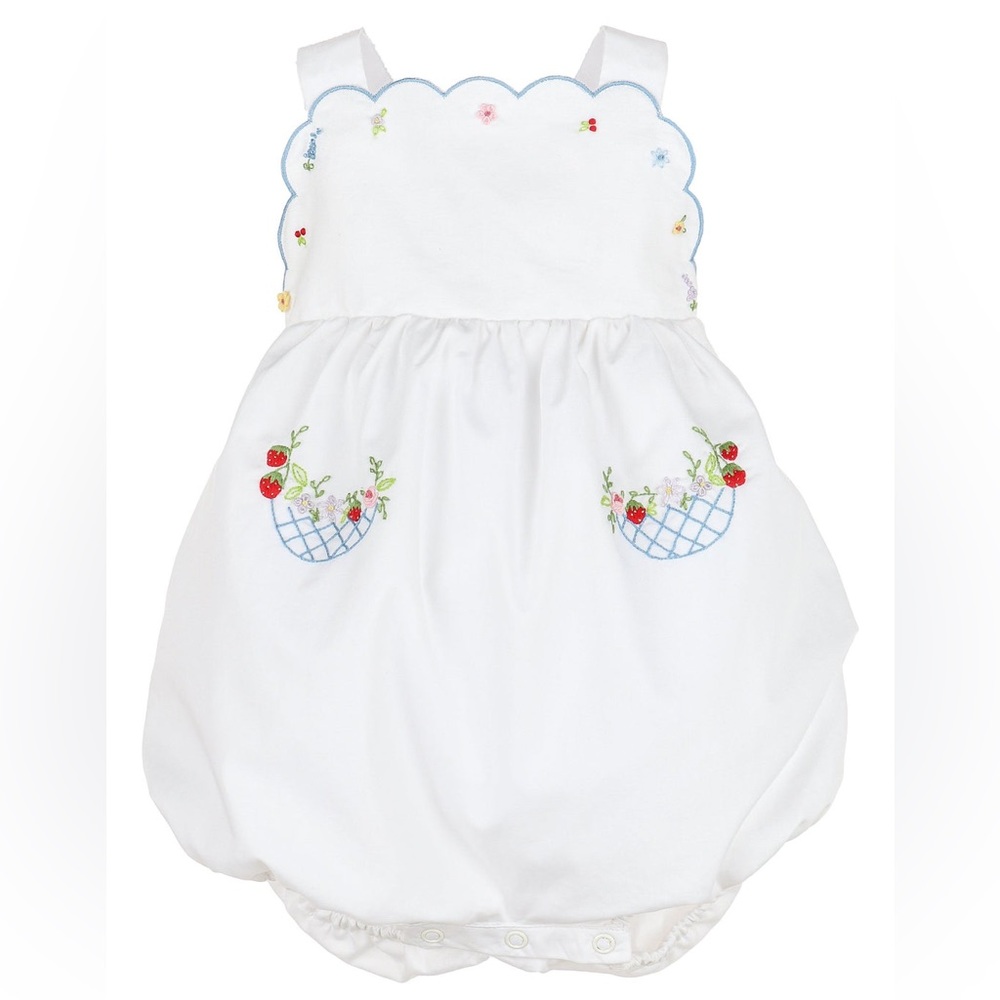 Boutique Posh Sophie & Lucas baby sunny garden sunsuit romper summer girl 9M new